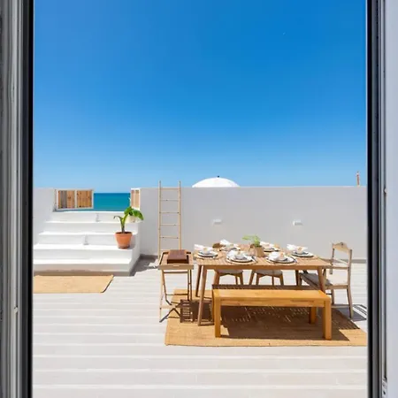 빌라 Two Beachfront Semi Detached On The 파로