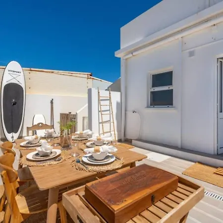 Villa Two Beachfront Semi Detached On The Distretto di Faro